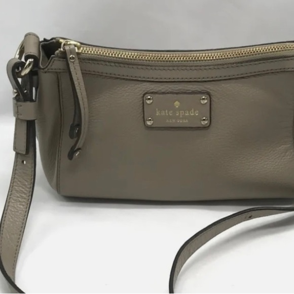 kate spade Handbags - kate spade NWOT Gabriella Berkshire Oyster Grey Crossbody Purse